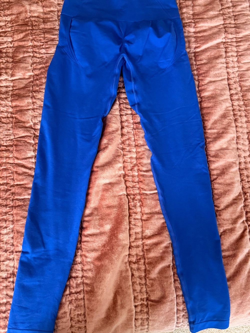 Women’s Blue Active Leggings - ONER Active Small Tall - Picture 4 of 5